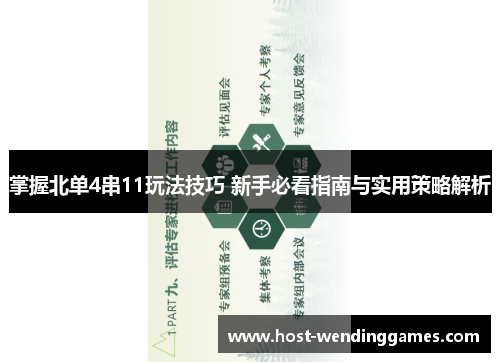 掌握北单4串11玩法技巧 新手必看指南与实用策略解析